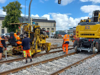 Komplexe Baustelle Werftdreieck wird bis 12. September verlängert